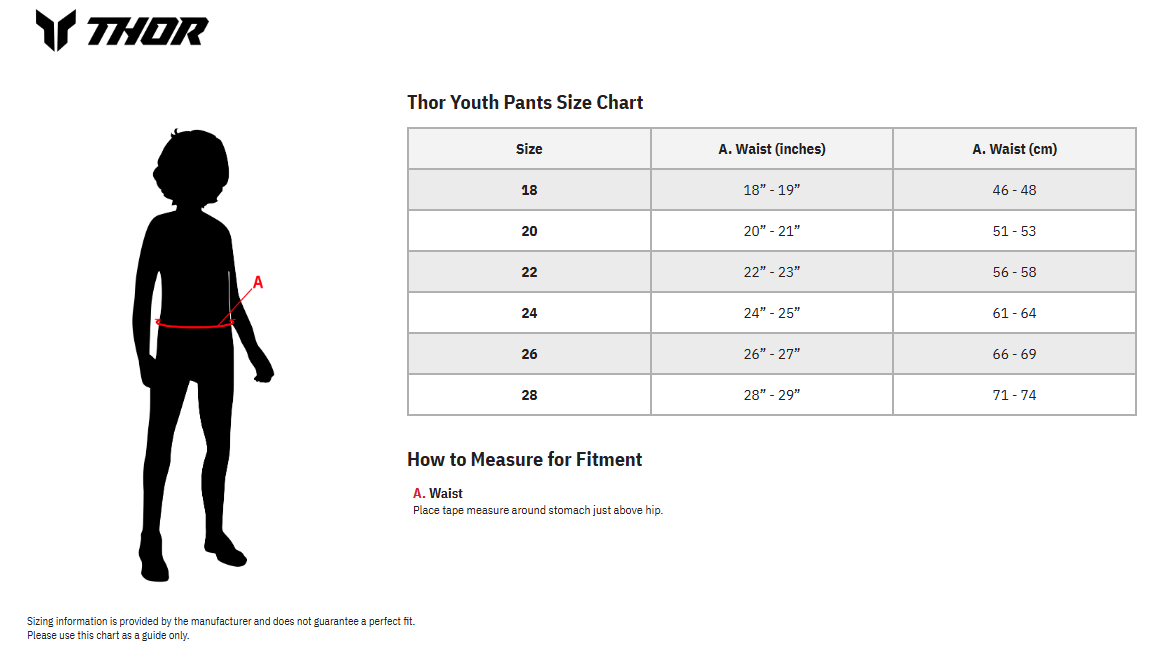 Thor Youth Ridemode Menace Pants