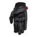 THRASHIN SUPPLY CO Stealth Leather Palm Flame Gloves