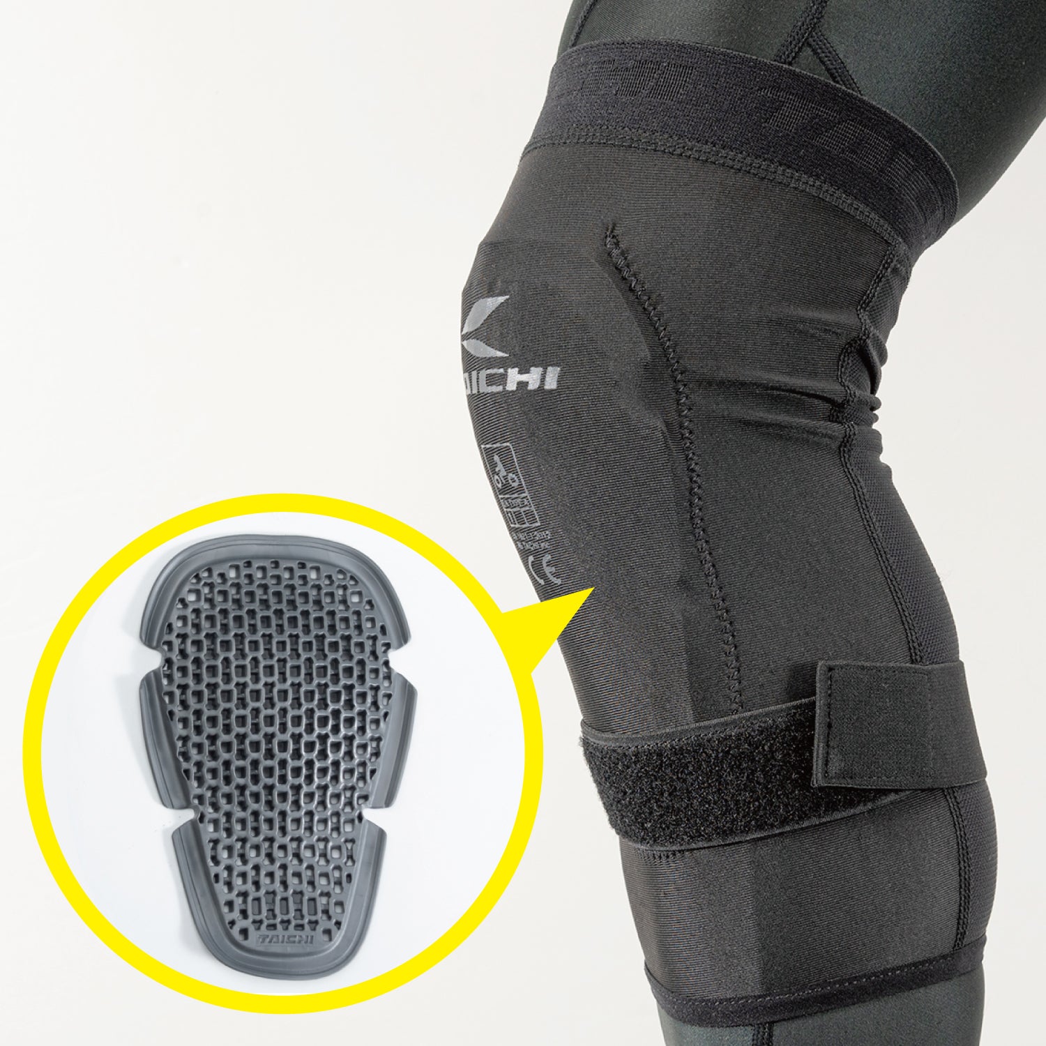 RS Taichi Stealth CE LV1 Slim Knee Guards TRV087