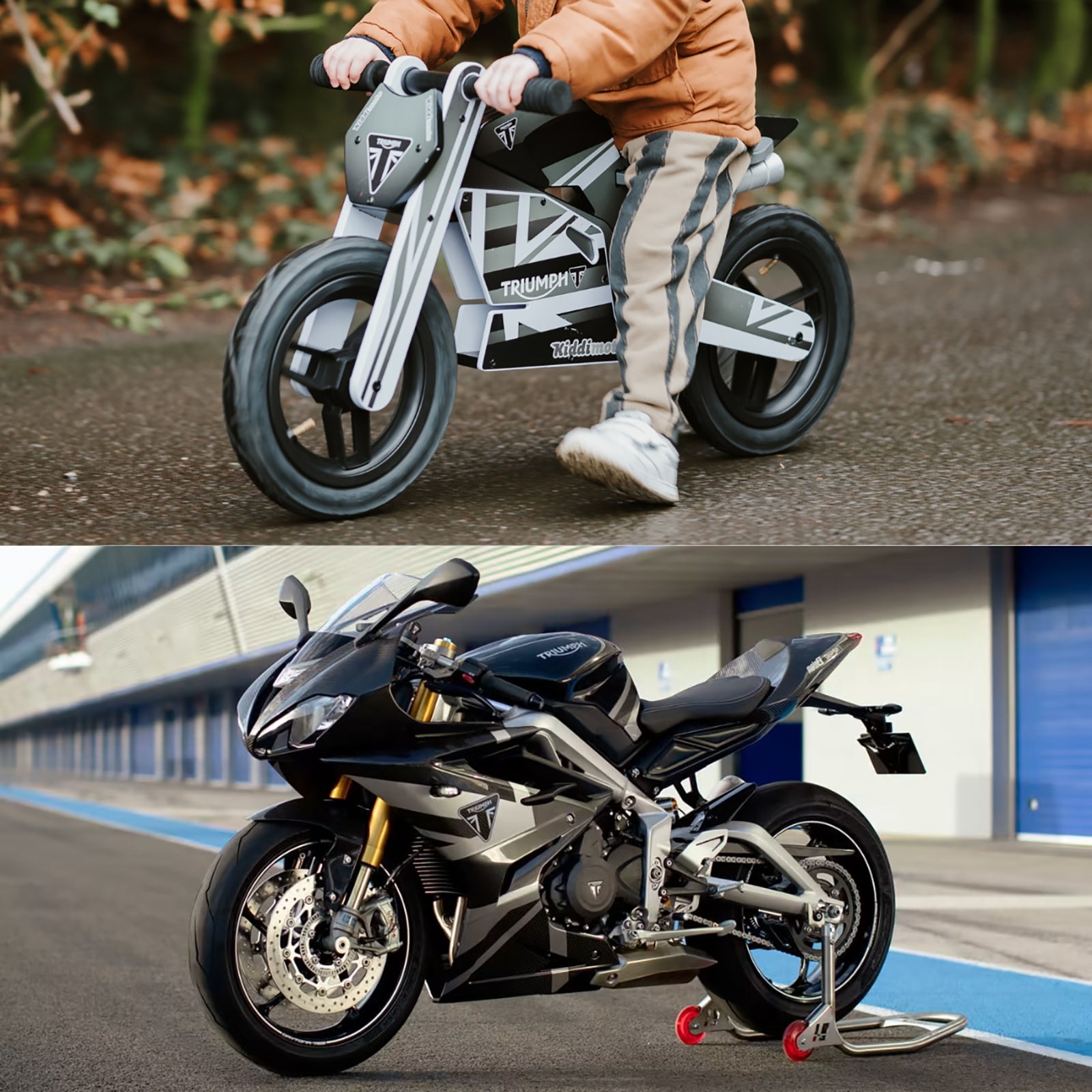 Kiddimoto Triumph Balance Bikes