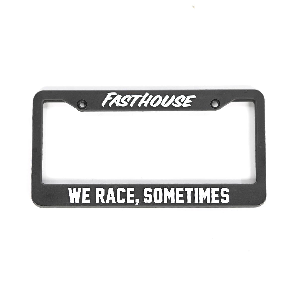 Fasthouse We Race License Plate Frame
