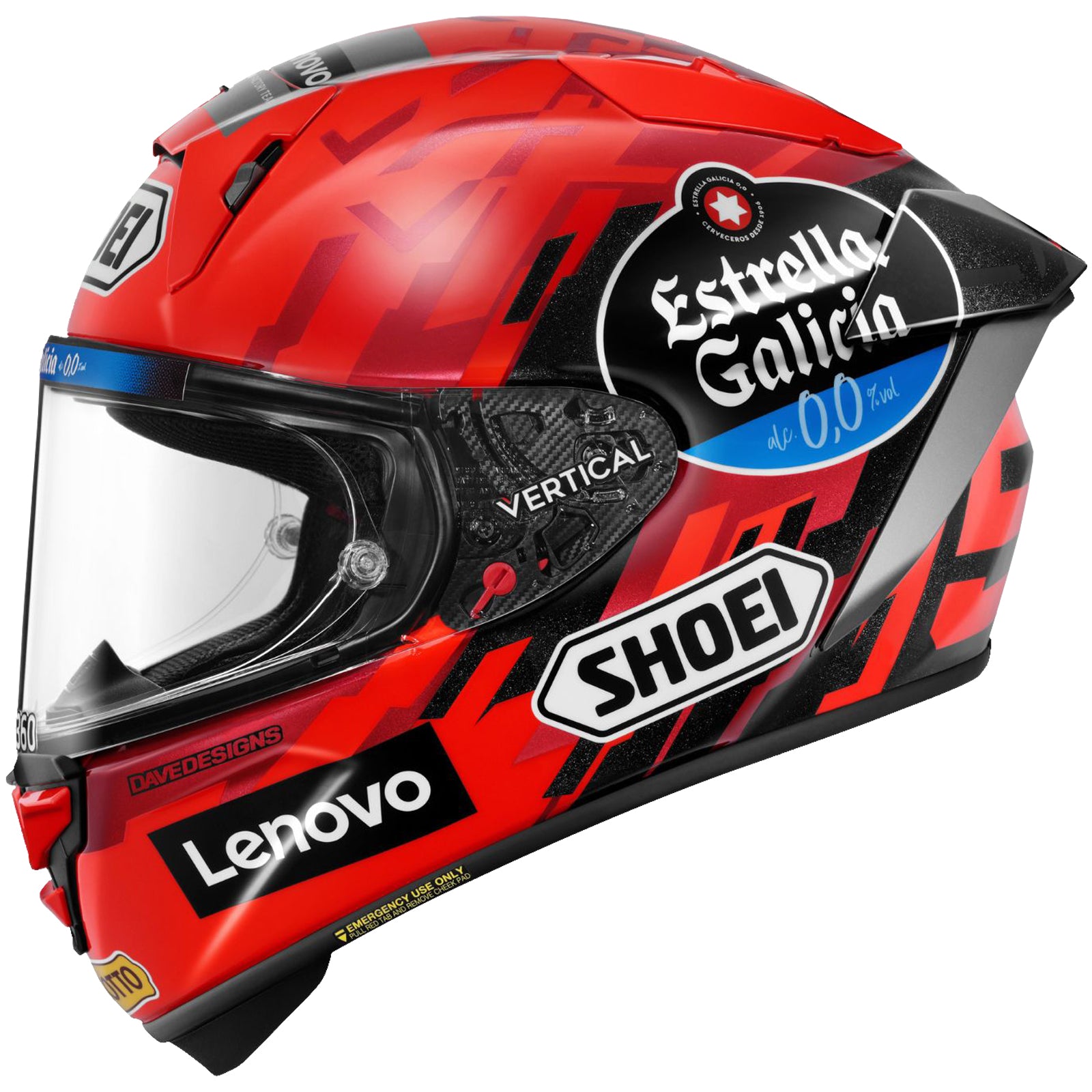 Shoei X-15 Marquez 9 Helmet