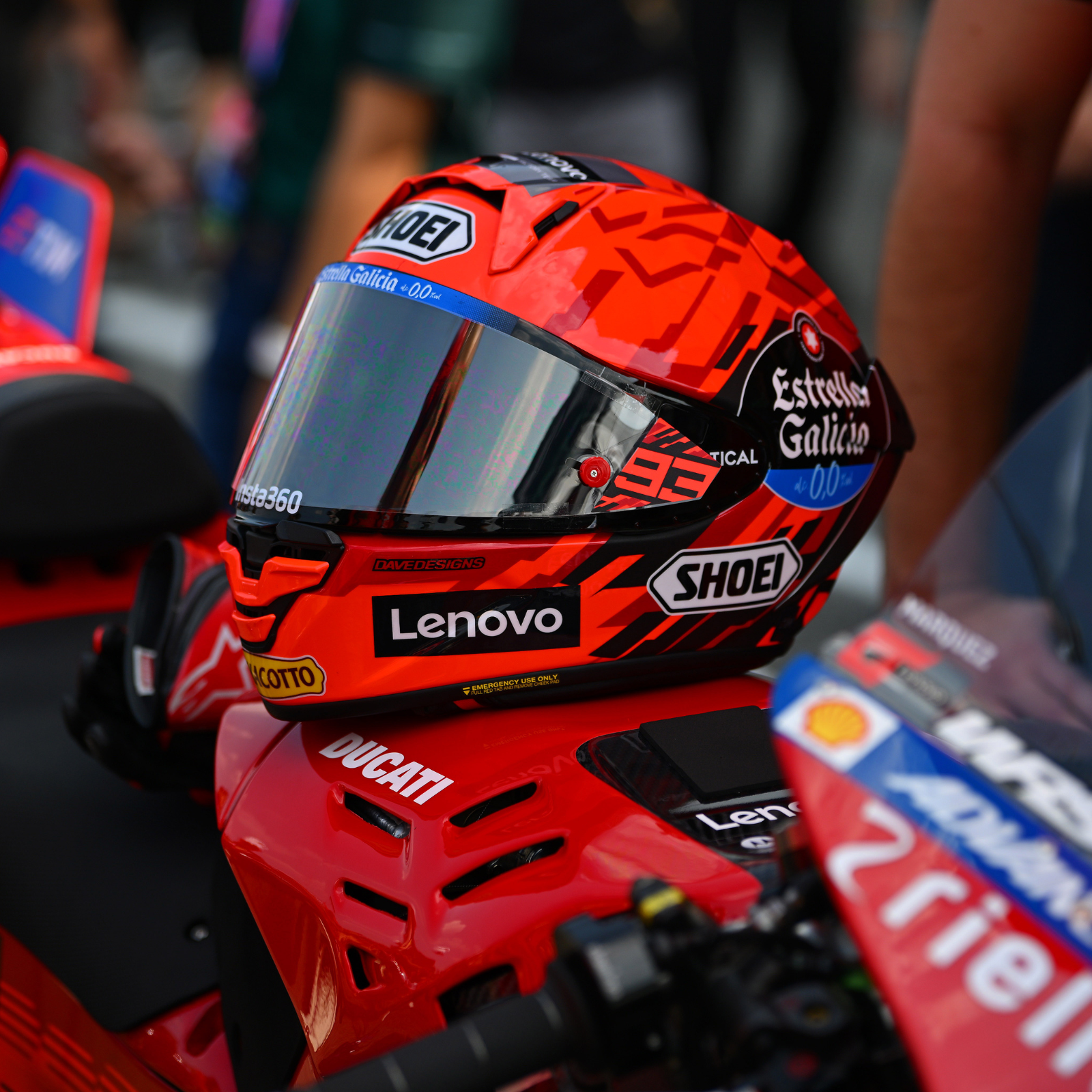 Shoei X-15 Marquez 9 Helmet