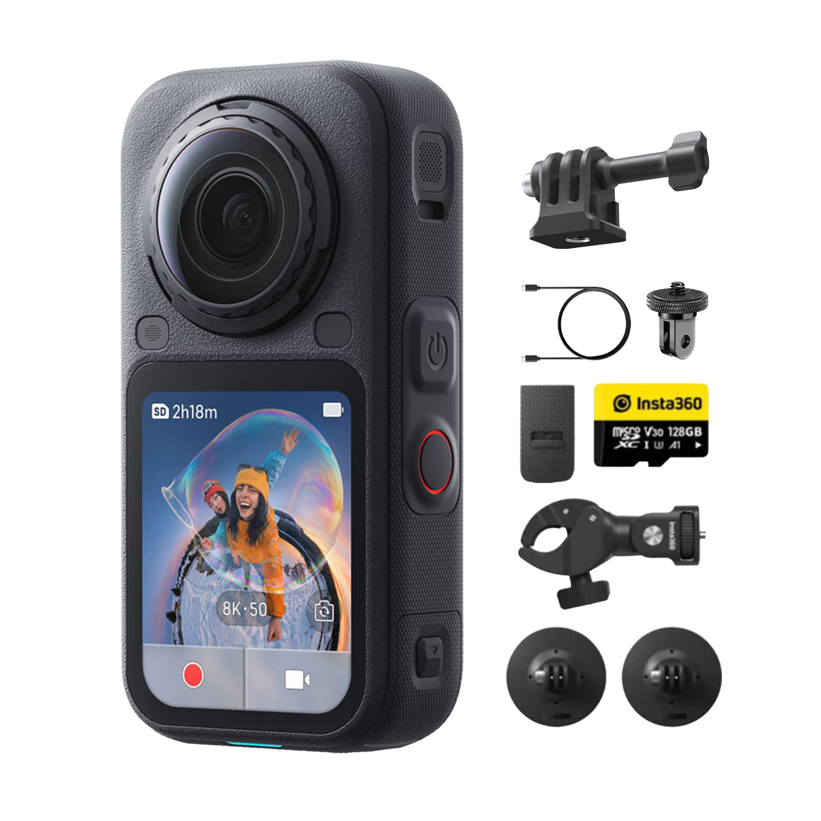 Insta360 X6 Pro Motorcycle Bundle