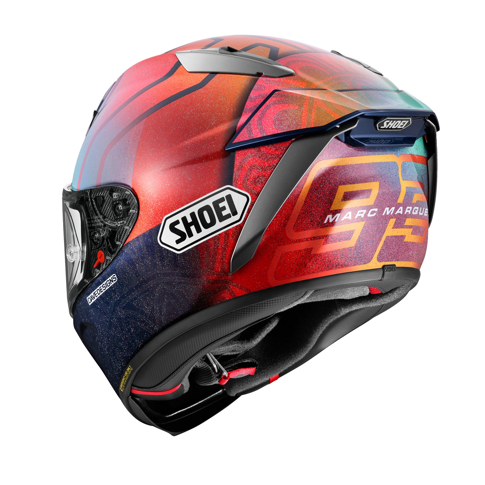 Shoei X-15 Marquez Holi Helmet