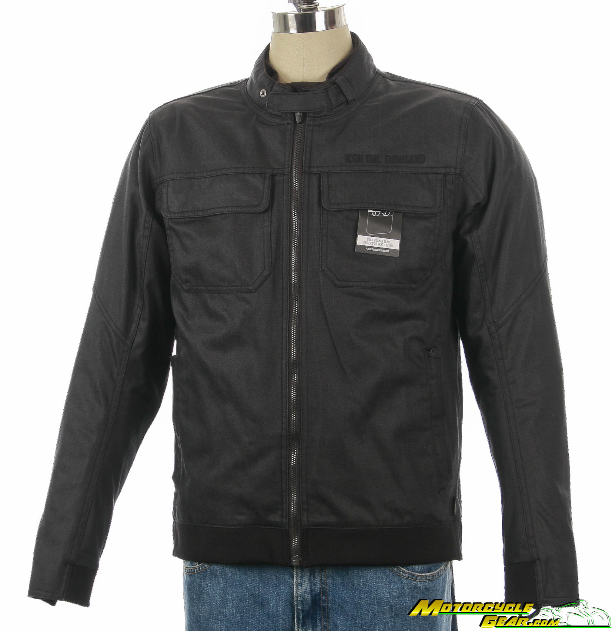 Viewing Images For Icon Brigand Jacket (SOLD OUT) :: MotorcycleGear.com