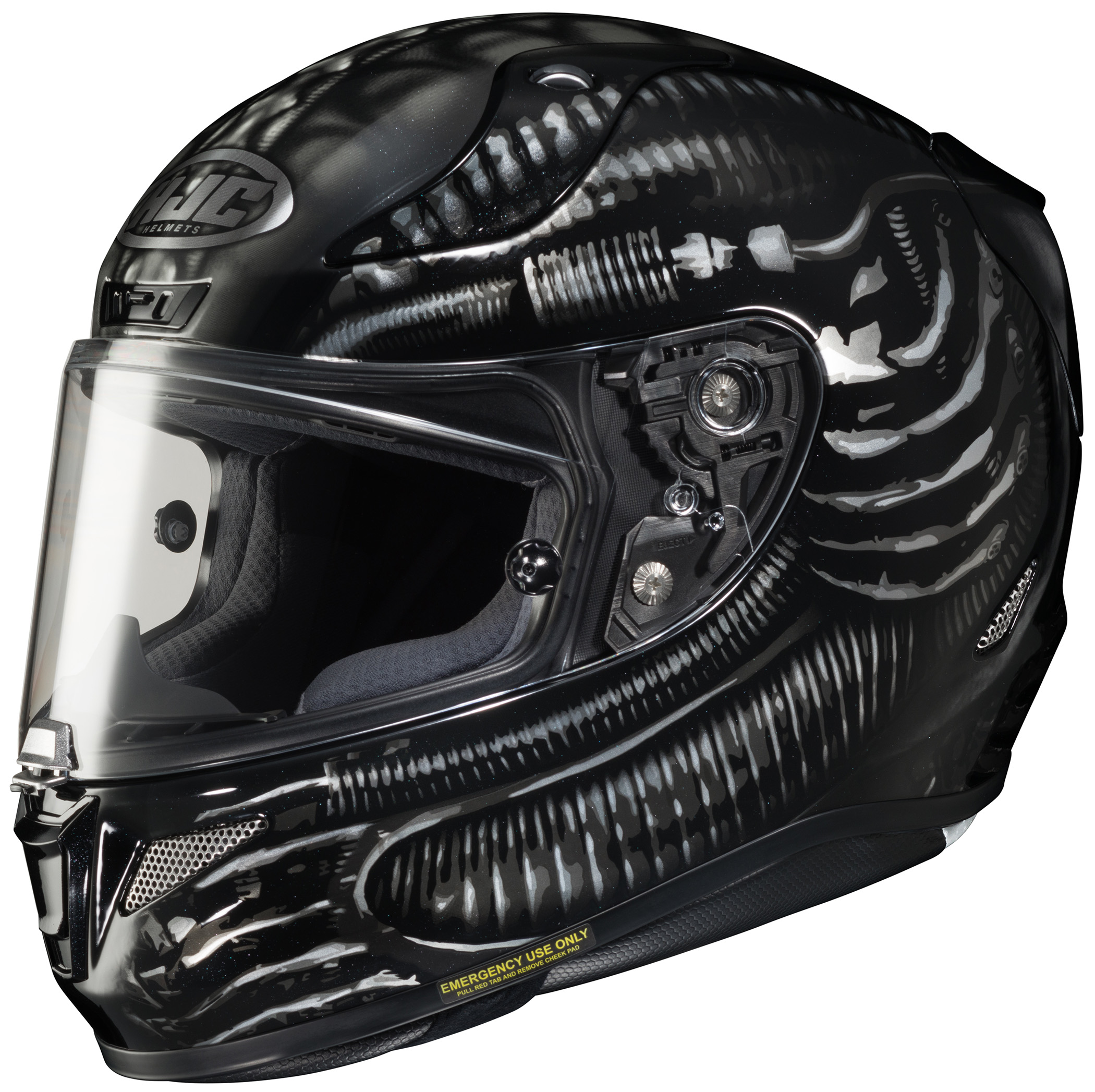 Viewing Images For HJC RPHA 11 Pro Aliens Helmet :: MotorcycleGear.com