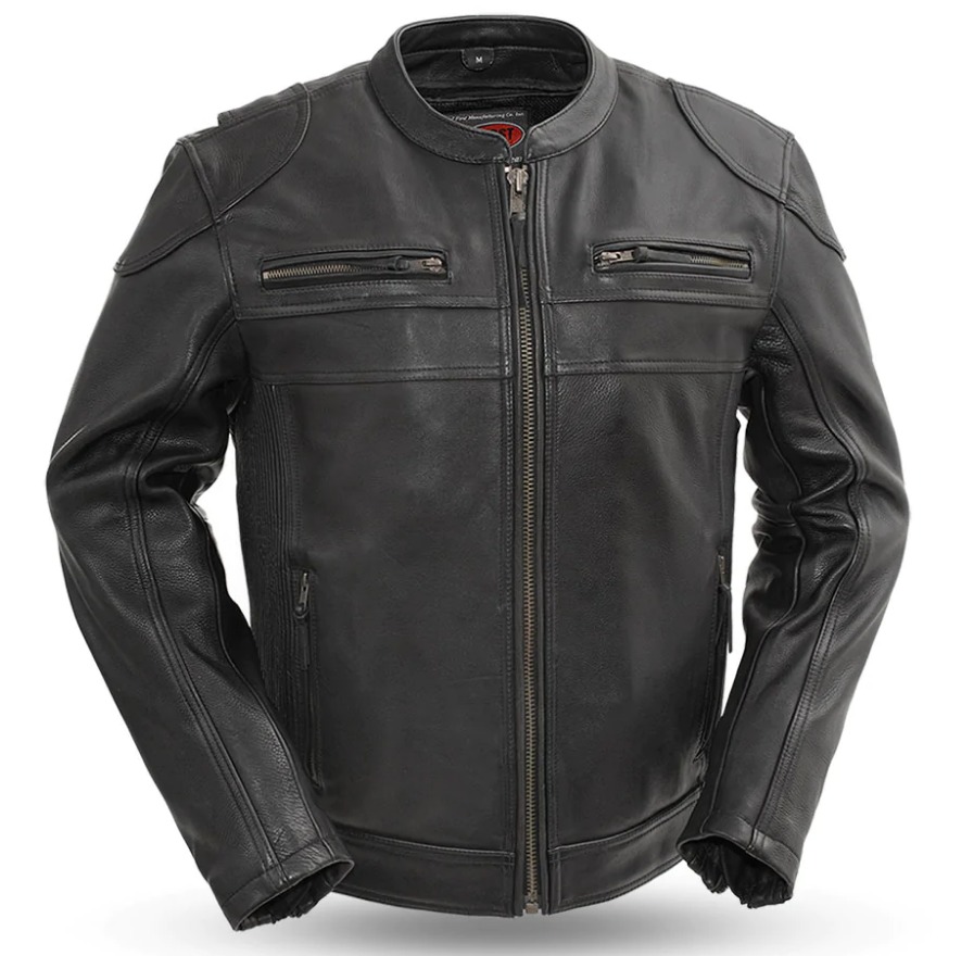 Viewing Images For First Manufacturing Nemesis Leather Jacket ...