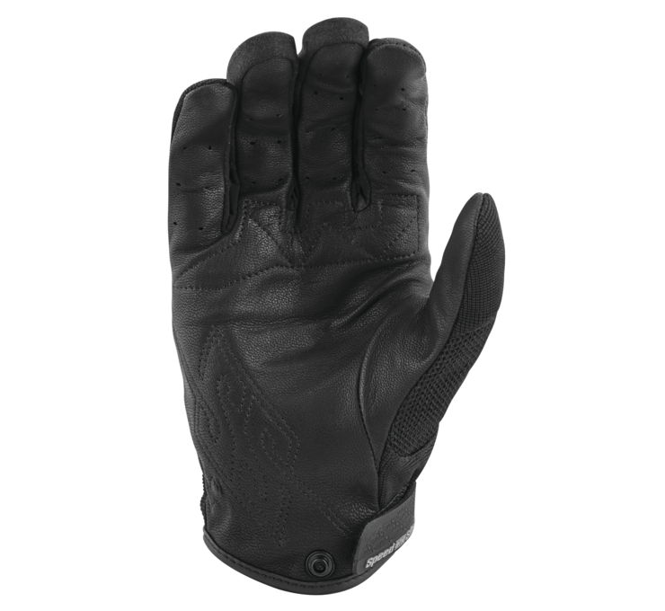 Viewing Images For Speed and Strength Hammer Down Leather-Mesh Gloves ...