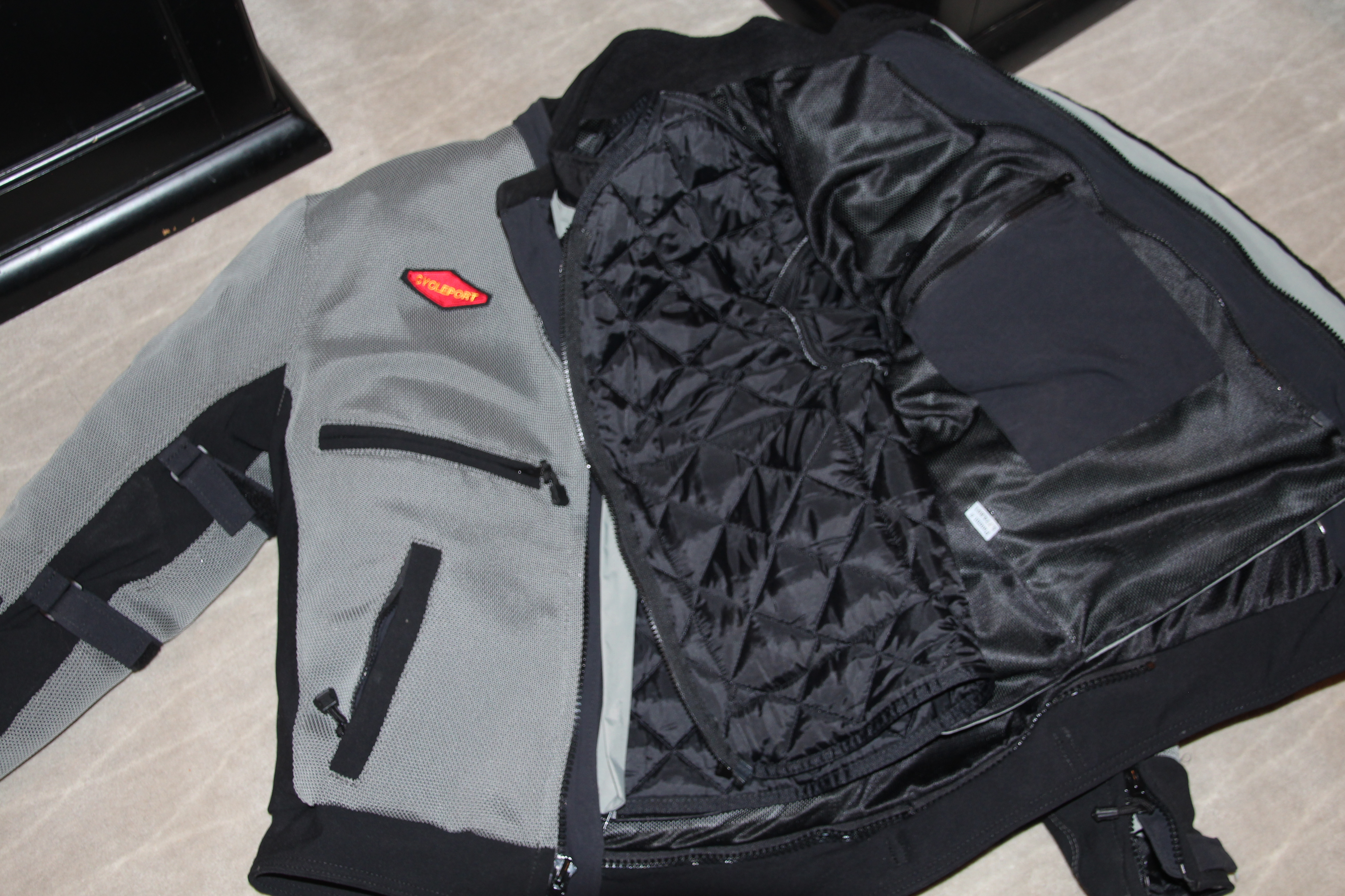Viewing Images For Motoport Air Mesh Jacket and 2 part Jacket Liner ...