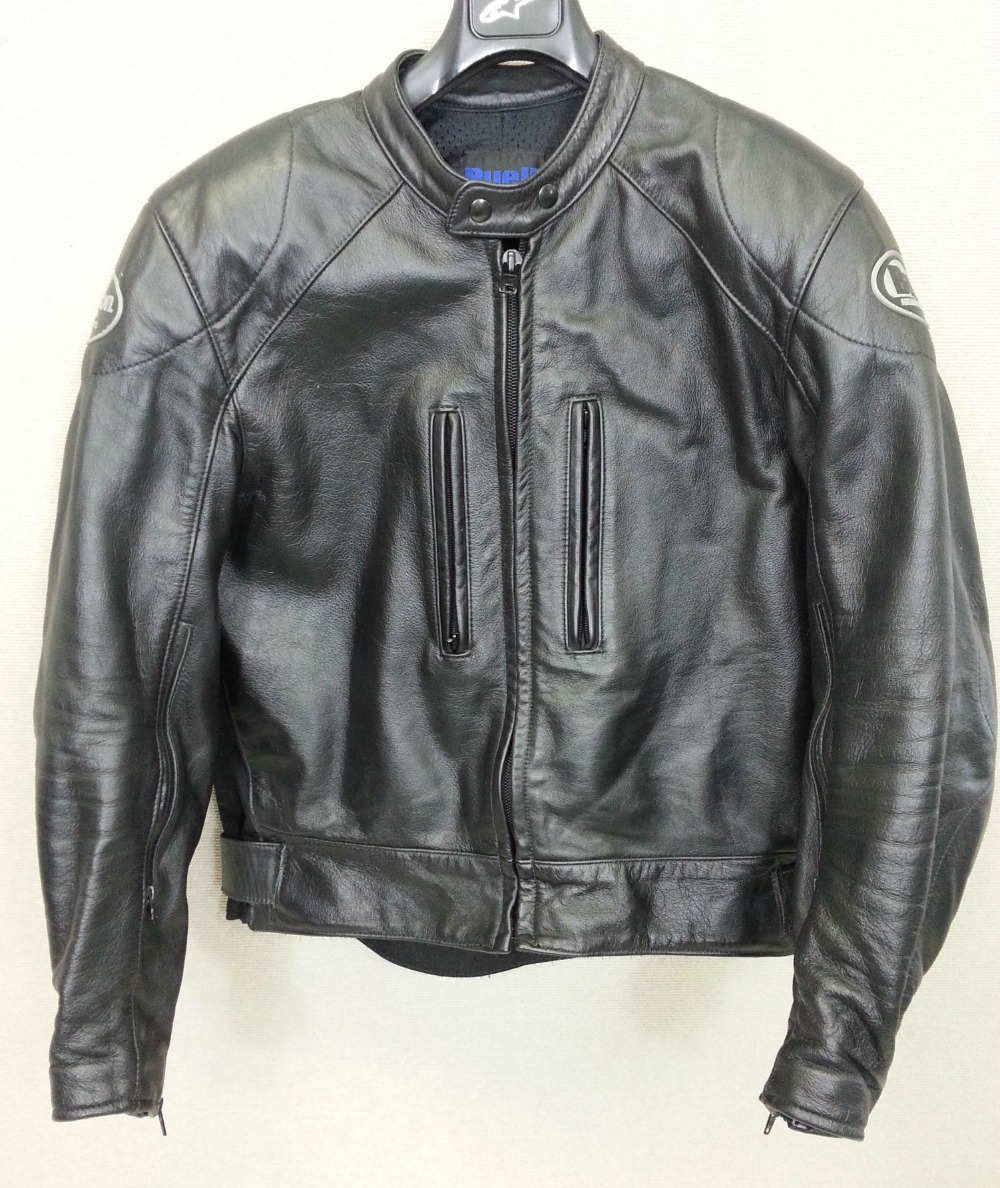 Viewing Images For Vanson Buell Branded Leather Sport Jacket ...